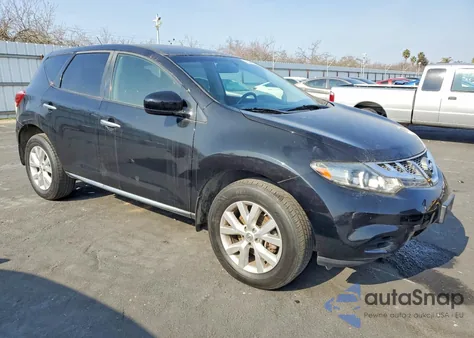 2014 Nissan Murano S z USA, uszkodzony, nr VIN JN8AZ1MU6EW413563